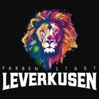 T-Shirt Farbenstadt Löwe | Unisex | farbig Design