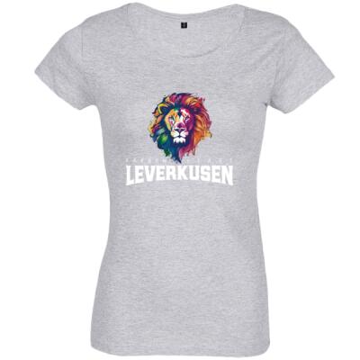 T-Shirt Farbenstadt Löwe | Girls | farbig Miniaturansicht