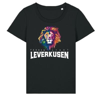 T-Shirt Farbenstadt Löwe | Girls | farbig Miniaturansicht